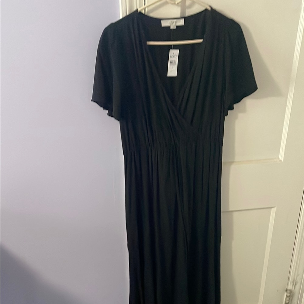 LOFT Classic Black Dress